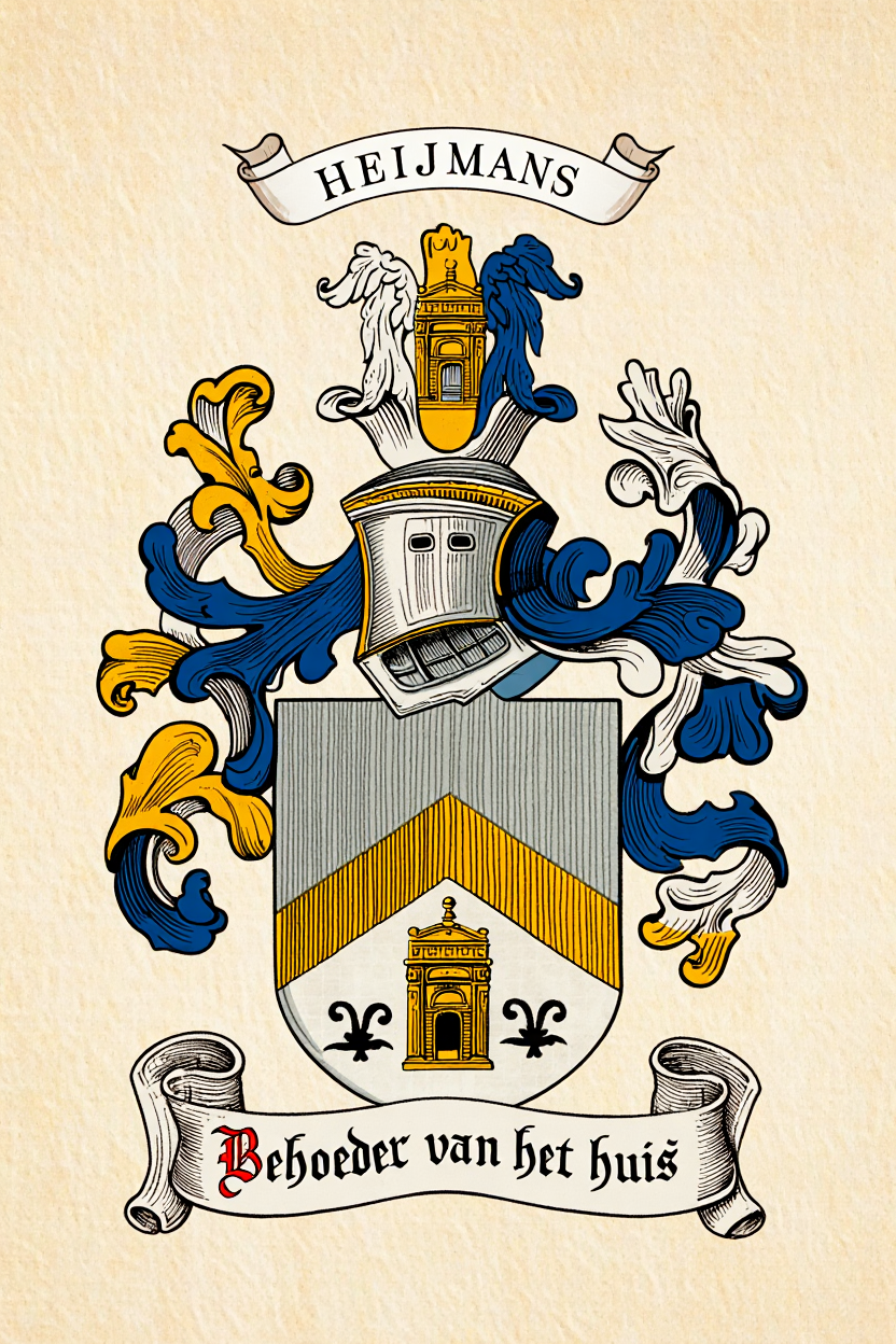 Familiewapen van de achternaam HEIJMANS