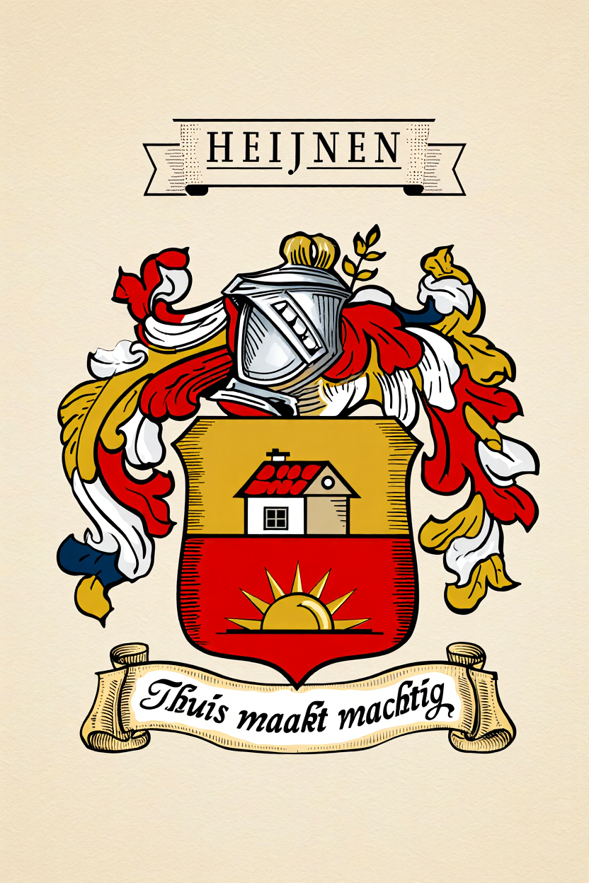Familiewapen van de achternaam HEIJNEN