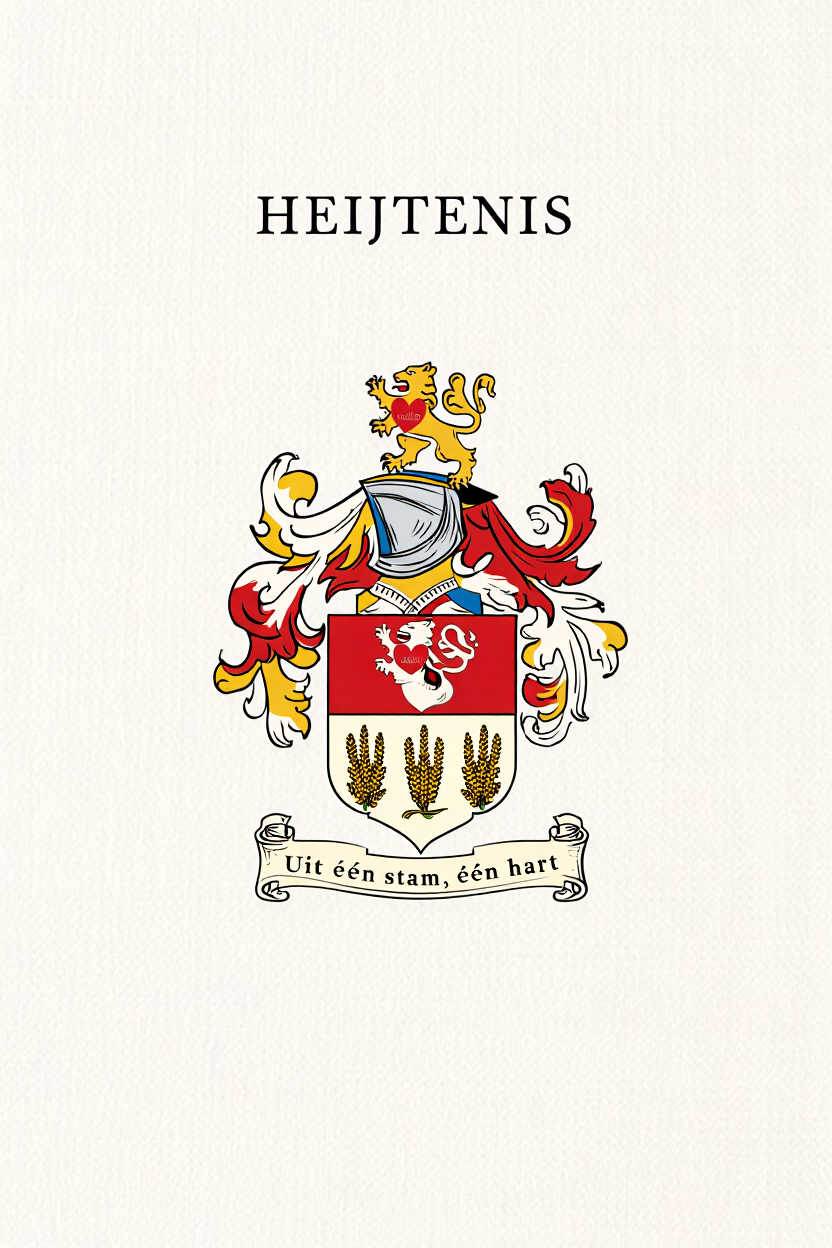 Familiewapen van de achternaam HEIJTENIS