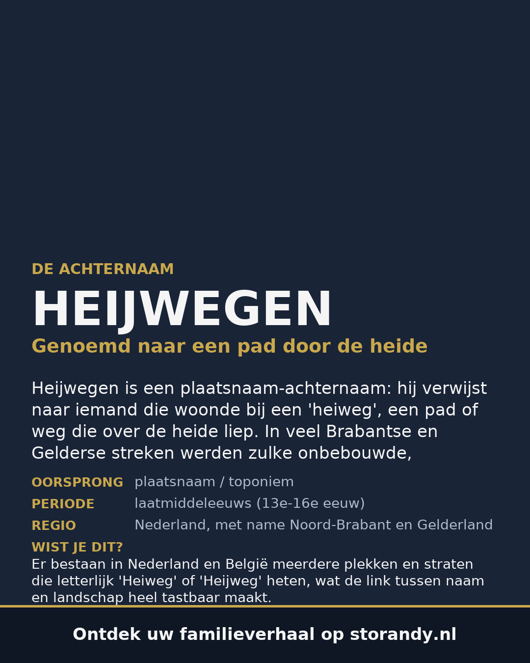 Familiewapen van de achternaam HEIJWEGEN