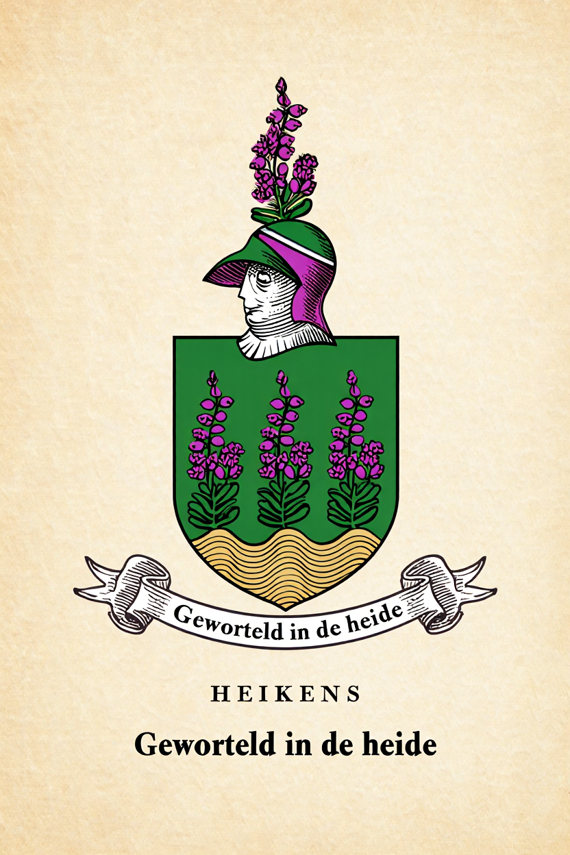 Familiewapen van de achternaam HEIKENS