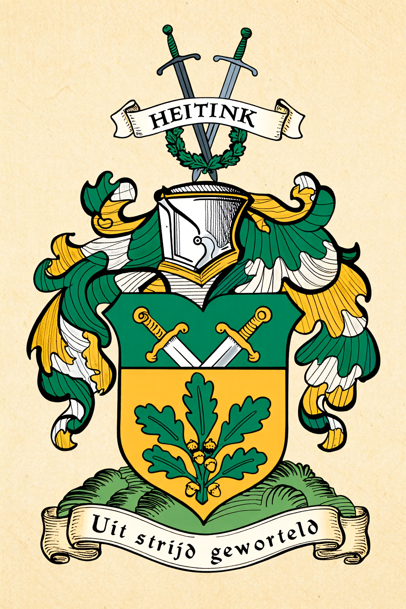 Familiewapen van de achternaam HEITINK
