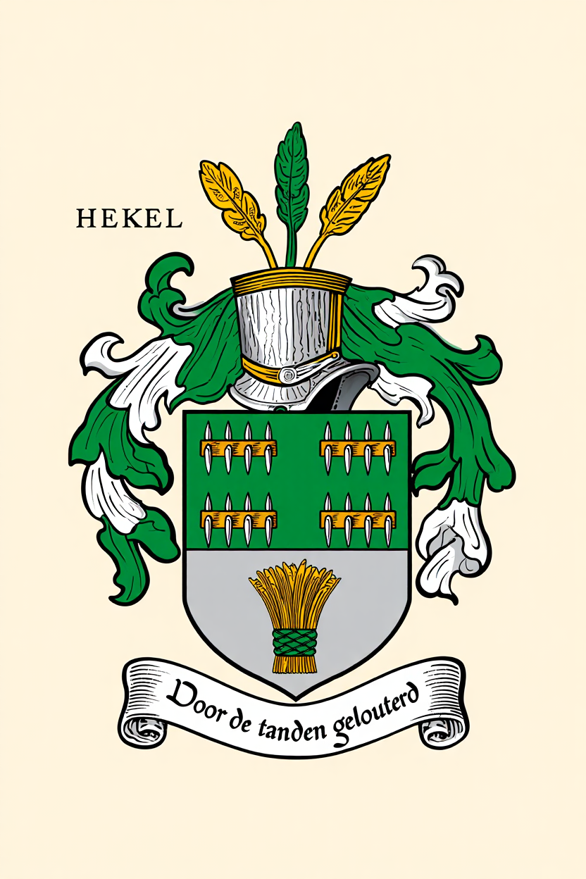 Familiewapen van de achternaam HEKEL