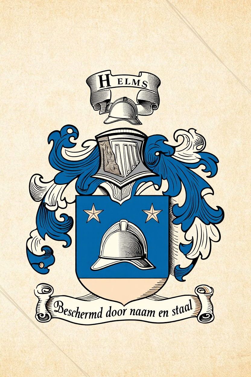 Familiewapen van de achternaam HELMS
