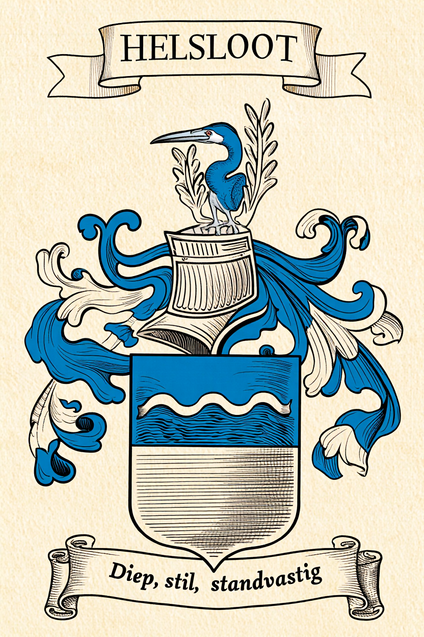 Familiewapen van de achternaam HELSLOOT