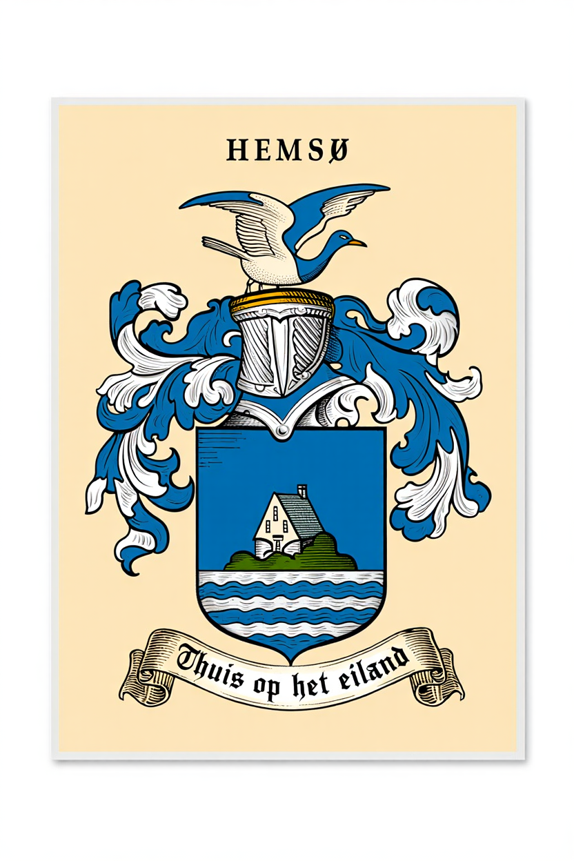 Familiewapen van de achternaam HEMSØ