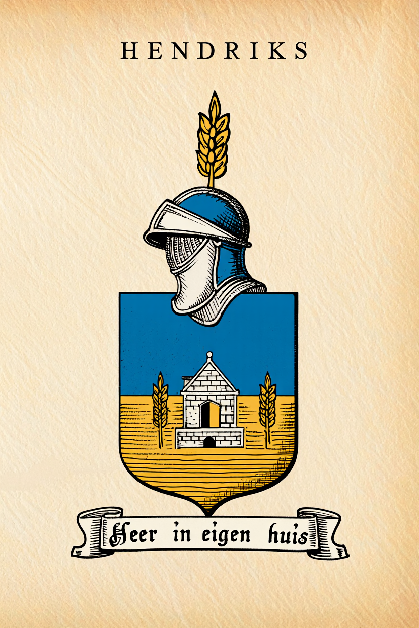 Familiewapen van de achternaam HENDRIKS