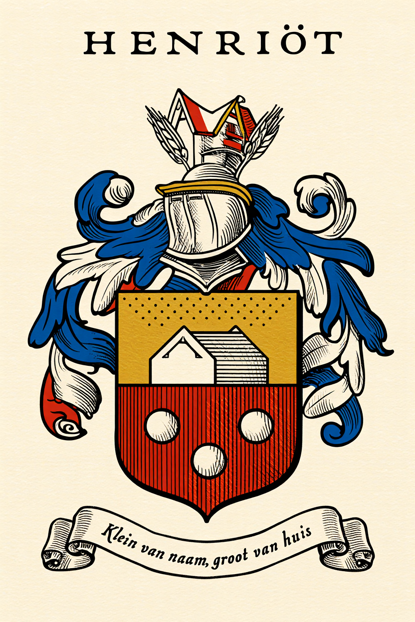 Familiewapen van de achternaam HENRIËT