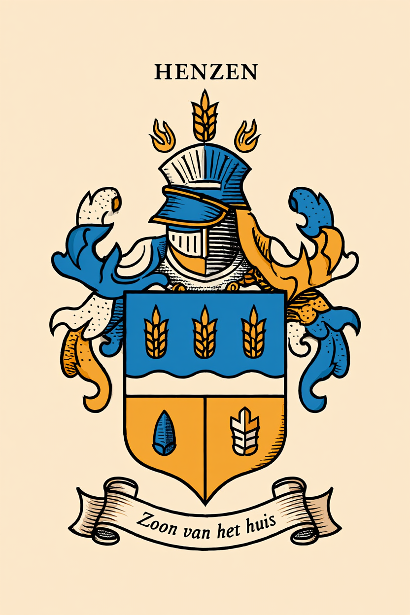 Familiewapen van de achternaam HENZEN