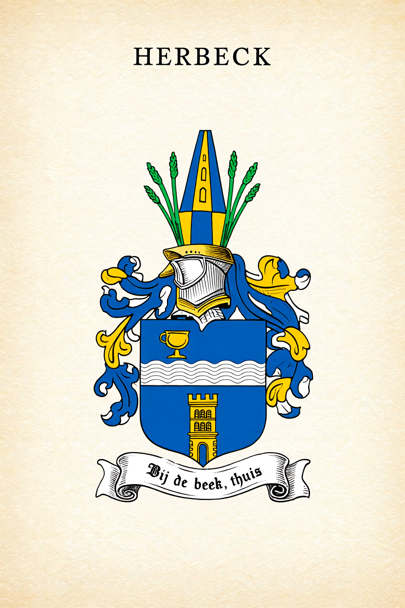 Familiewapen van de achternaam HERBECK