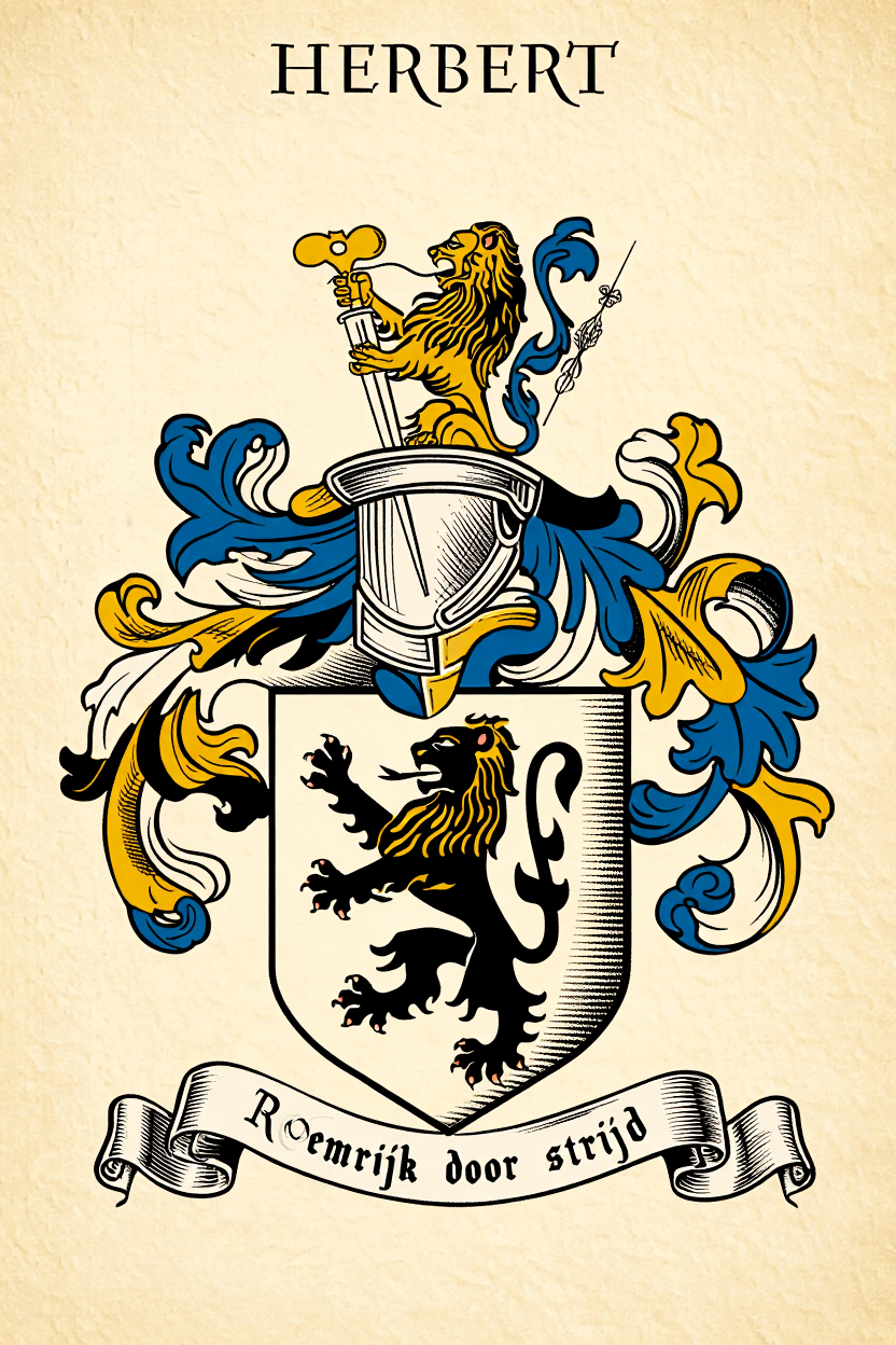 Familiewapen van de achternaam HERBERT