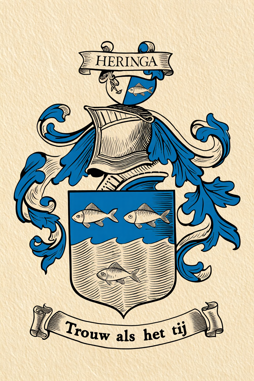 Familiewapen van de achternaam HERINGA