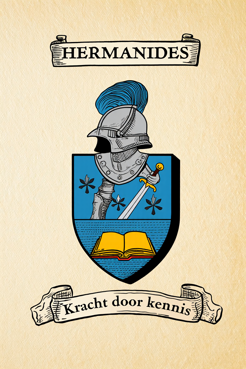 Familiewapen van de achternaam HERMANIDES (vergrendeld)