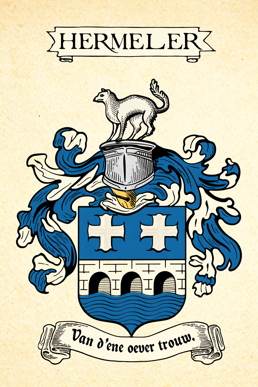 Familiewapen van de achternaam HERMELER