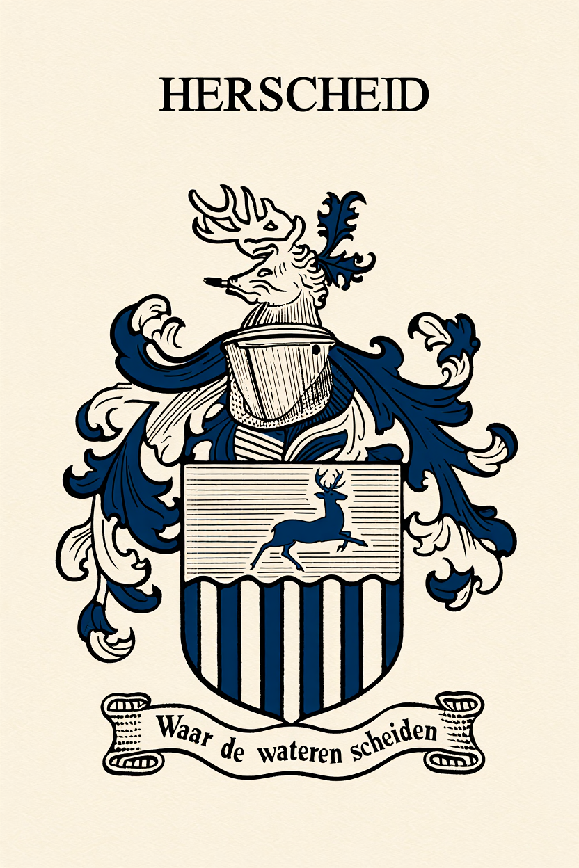 Familiewapen van de achternaam HERSCHEID