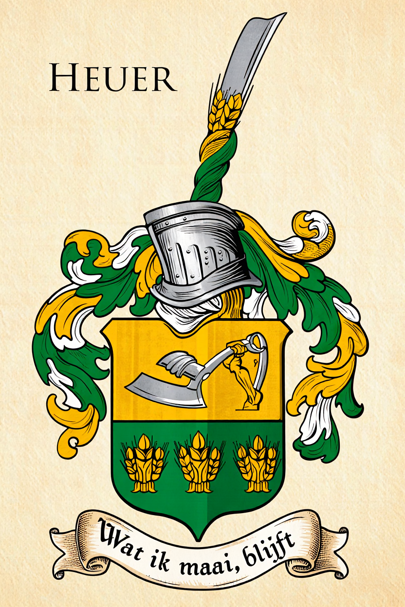 Familiewapen van de achternaam HEUER