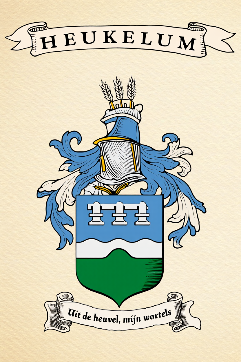 Familiewapen van de achternaam HEUKELUM