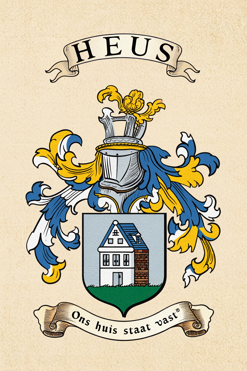 Familiewapen van de achternaam HEUS