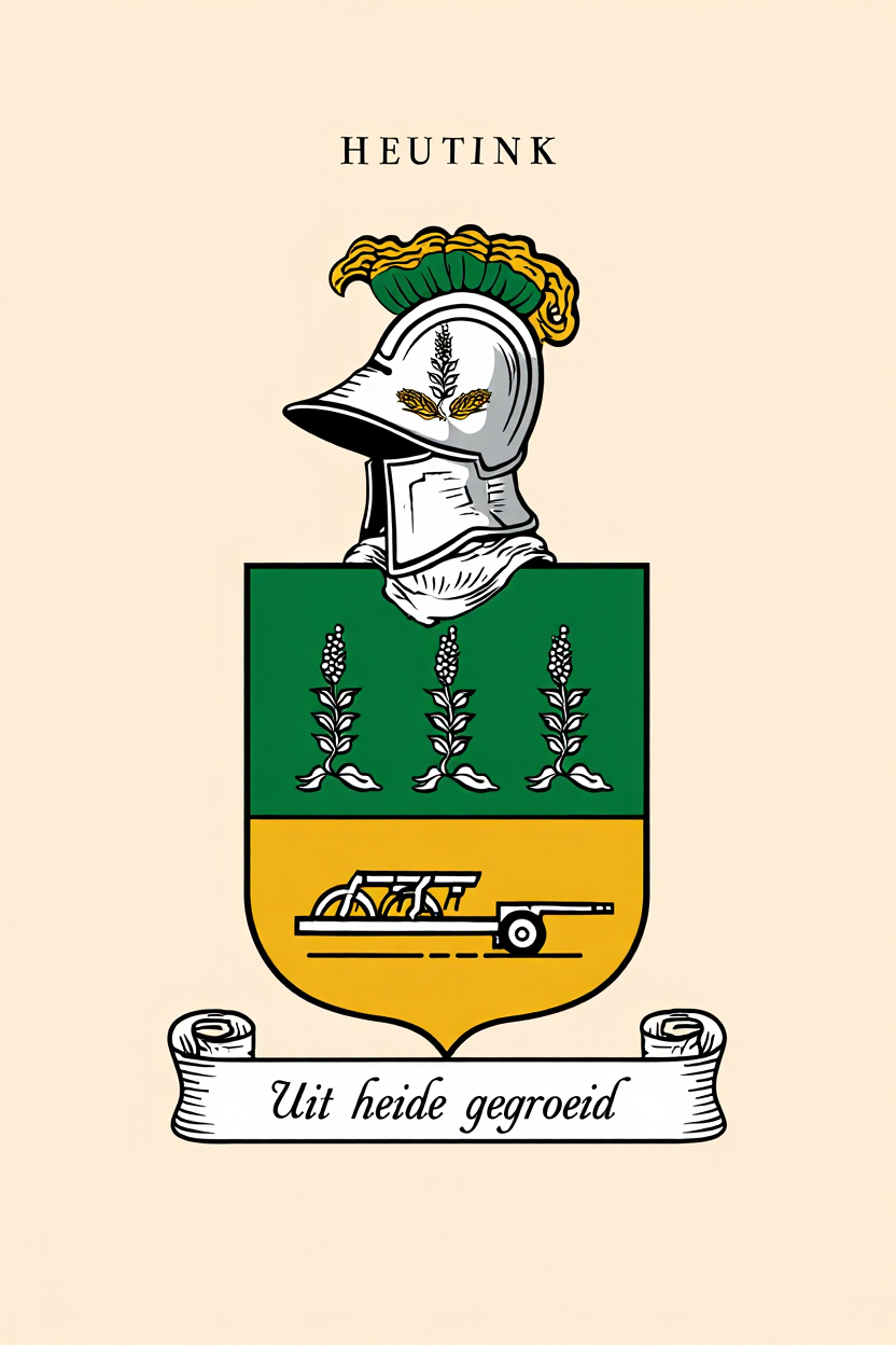 Familiewapen van de achternaam HEUTINK