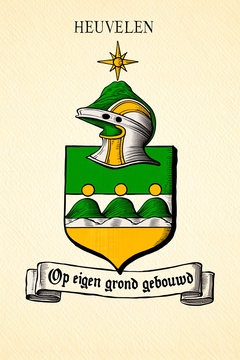 Familiewapen van de achternaam HEUVELEN