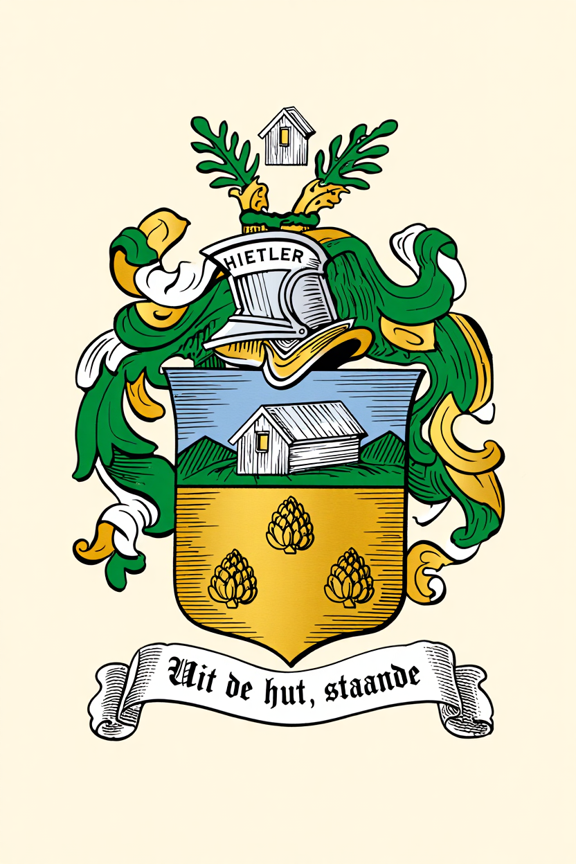 Familiewapen van de achternaam HIETLER