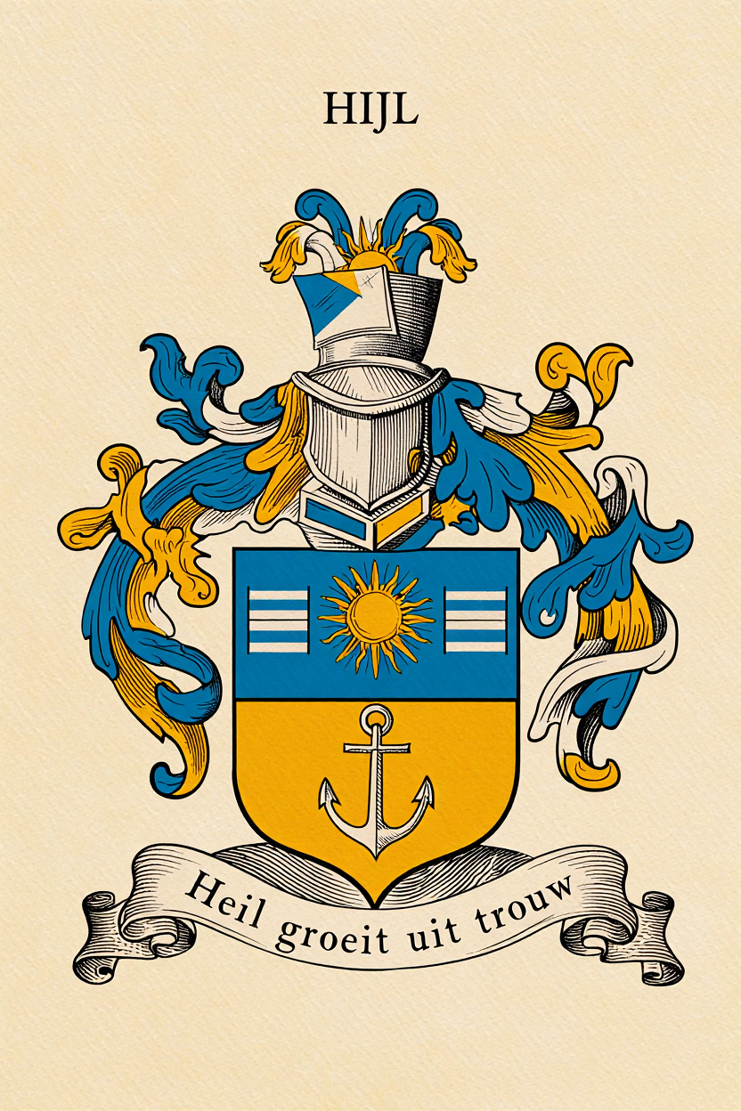 Familiewapen van de achternaam HIJL