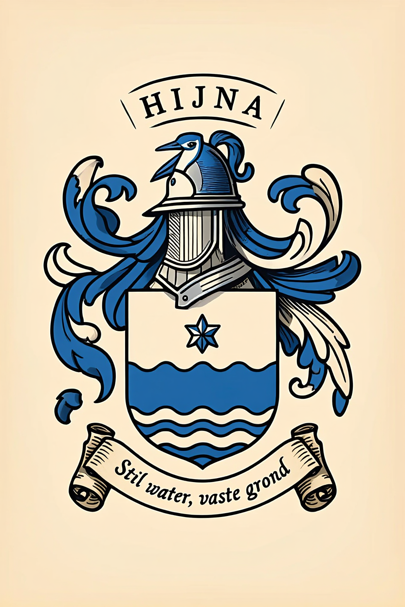 Familiewapen van de achternaam HIJNA