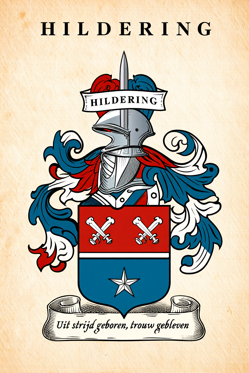 Familiewapen van de achternaam HILDERING