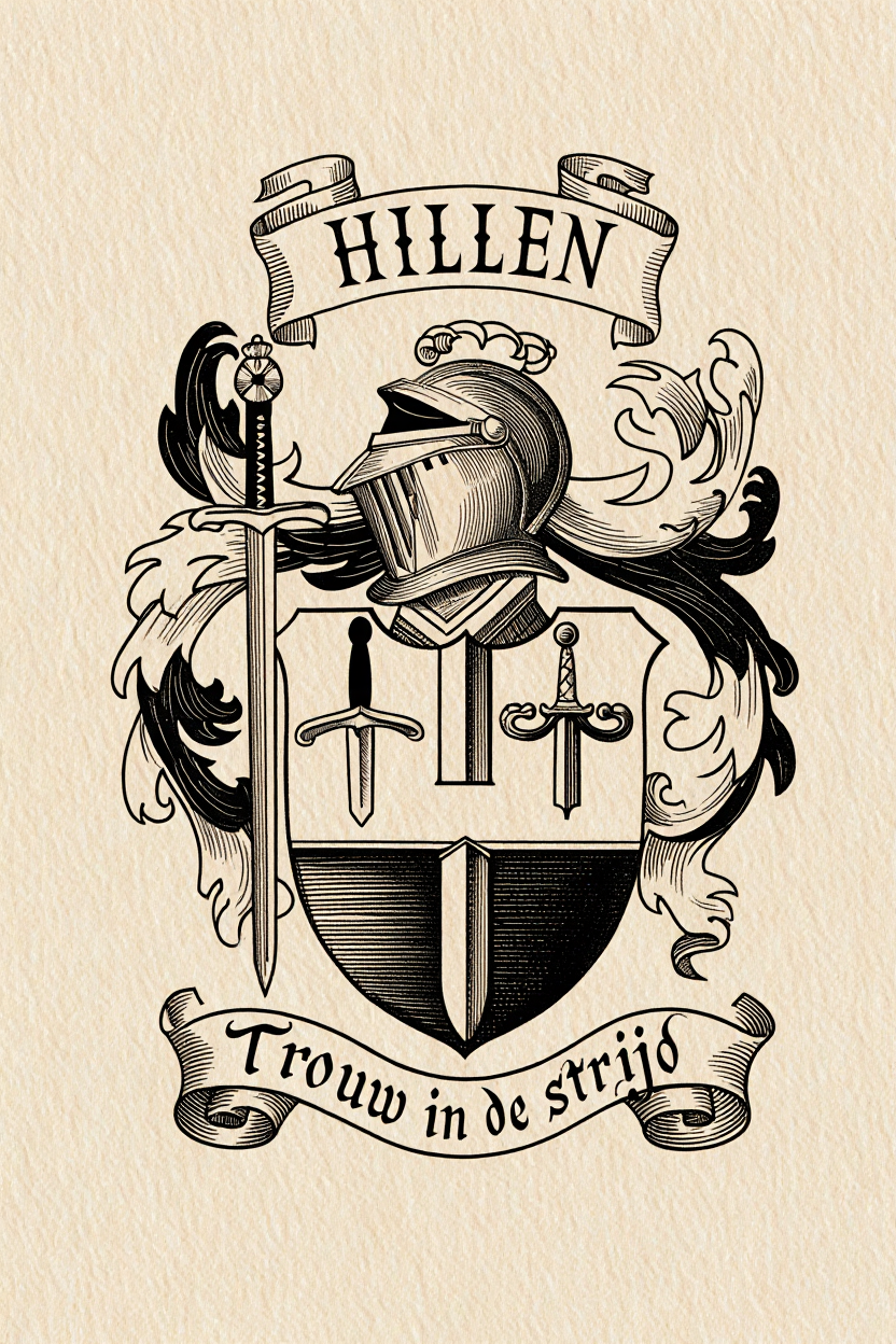 Familiewapen van de achternaam HILLEN