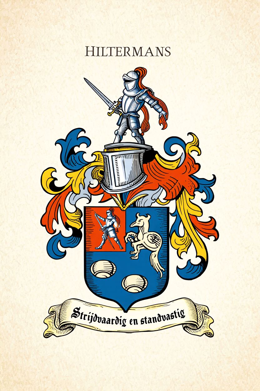 Familiewapen van de achternaam HILTERMANS