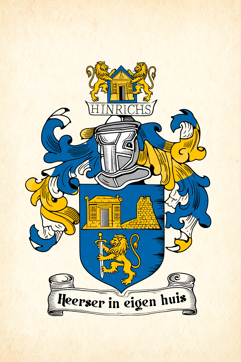 Familiewapen van de achternaam HINRICHS