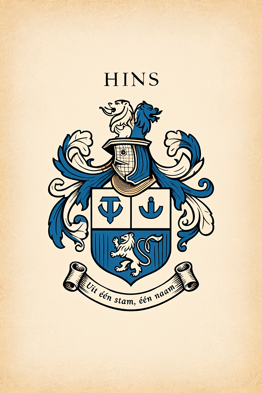 Familiewapen van de achternaam HINS
