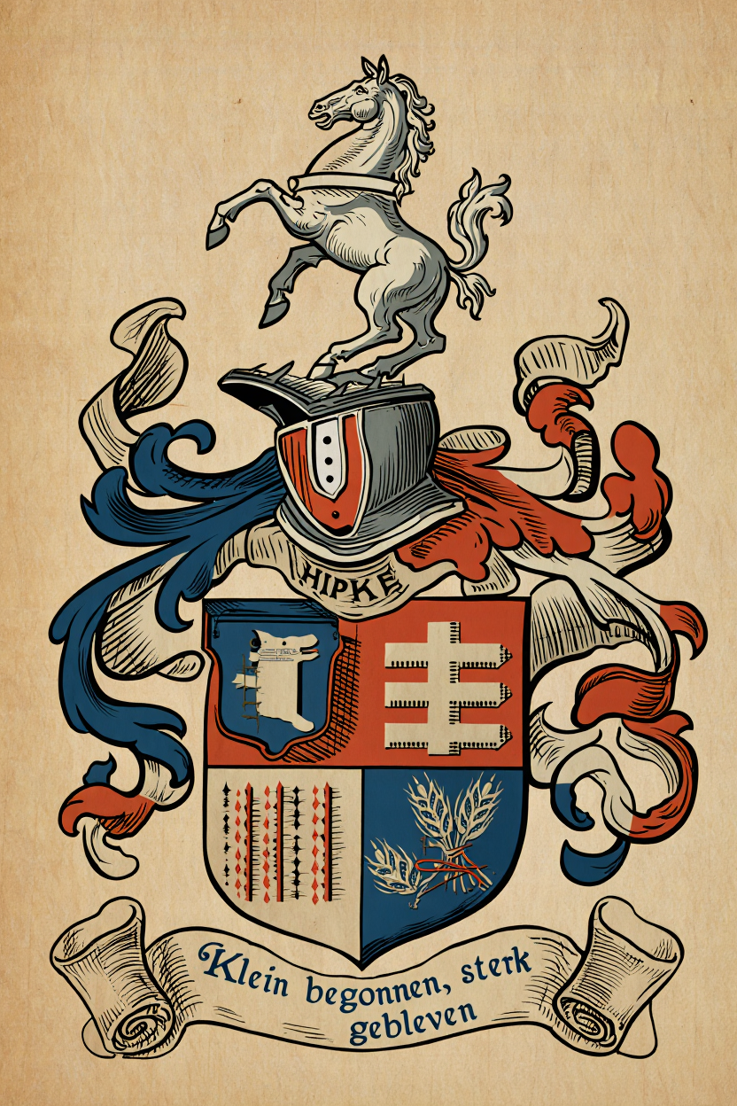 Familiewapen van de achternaam HIPKE