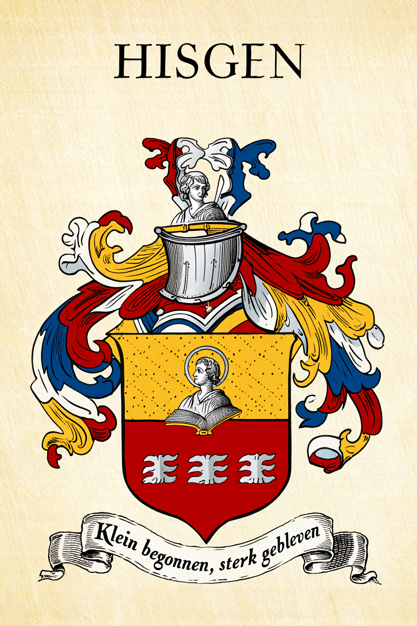 Familiewapen van de achternaam HISGEN