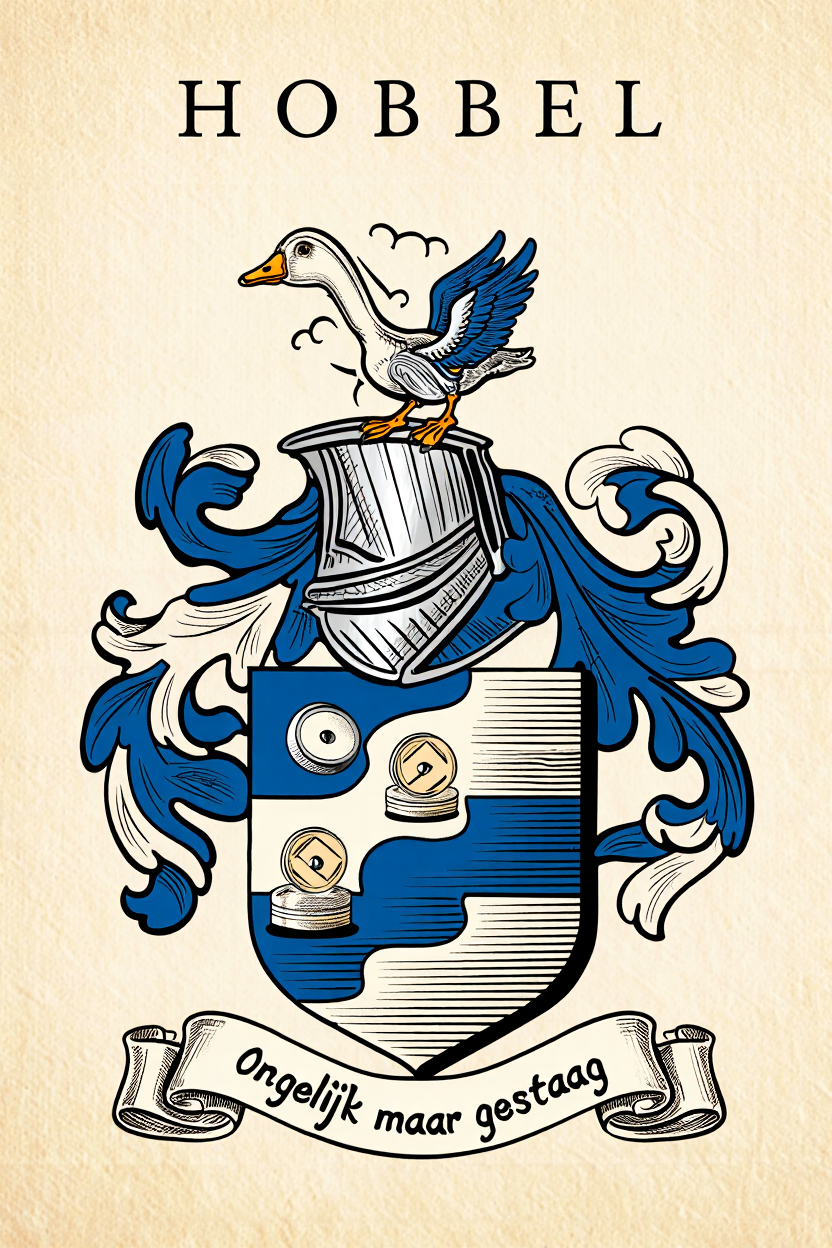Familiewapen van de achternaam HOBBEL