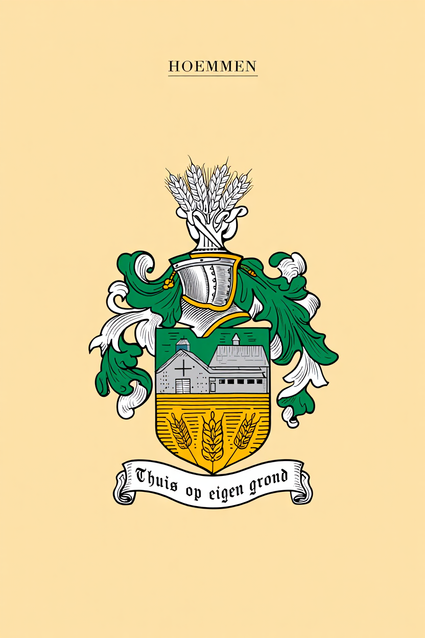 Familiewapen van de achternaam HOEMMEN
