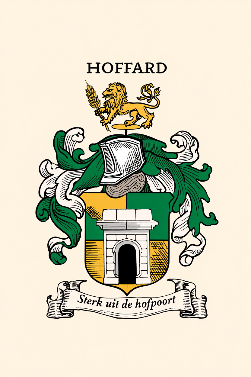 Familiewapen van de achternaam HOFFARD
