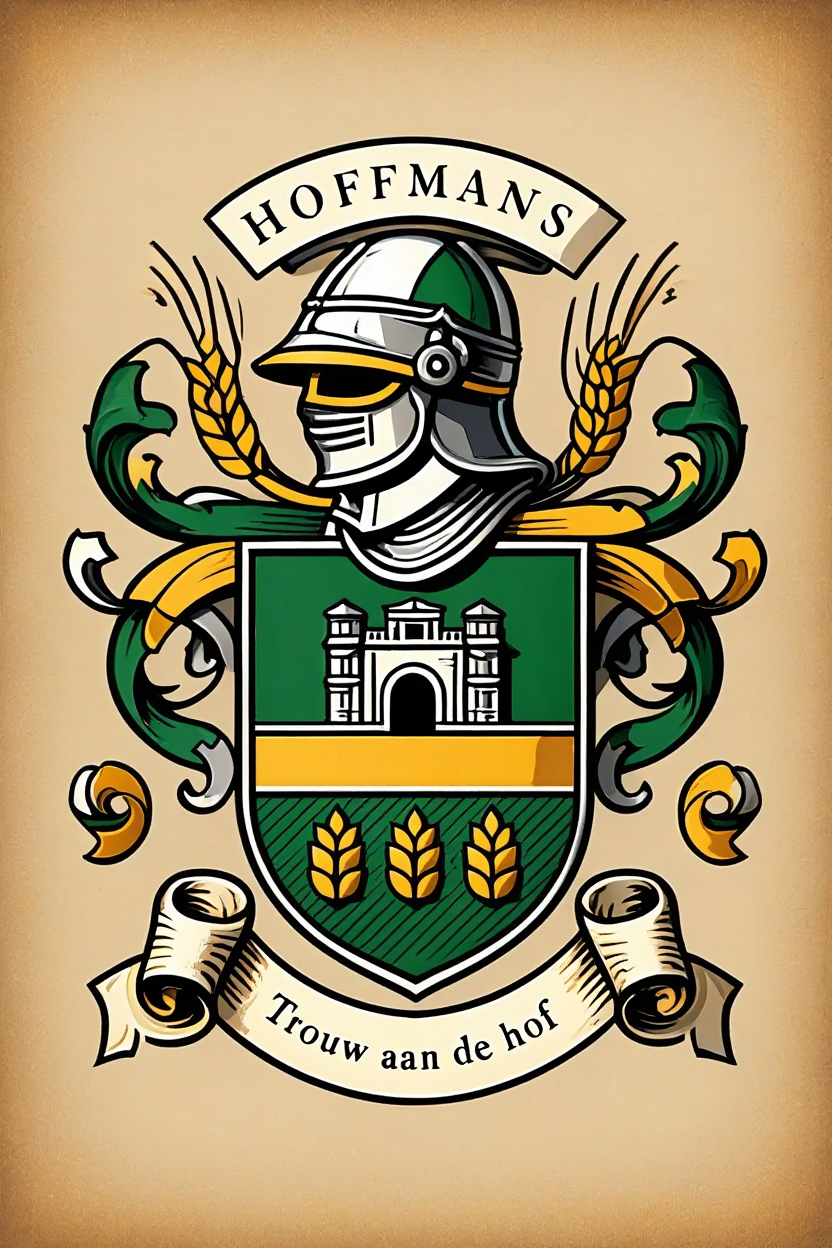 Familiewapen van de achternaam HOFFMANS
