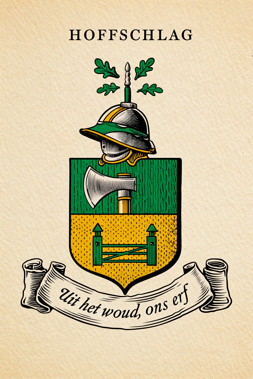 Familiewapen van de achternaam HOFFSCHLAG (vergrendeld)