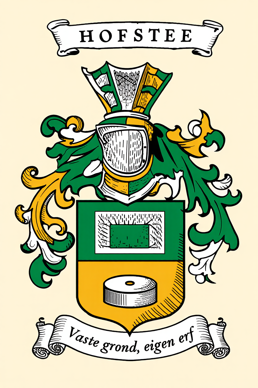 Familiewapen van de achternaam HOFSTEE