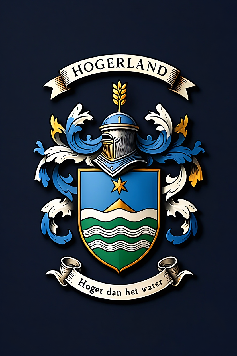 Familiewapen van de achternaam HOGERLAND