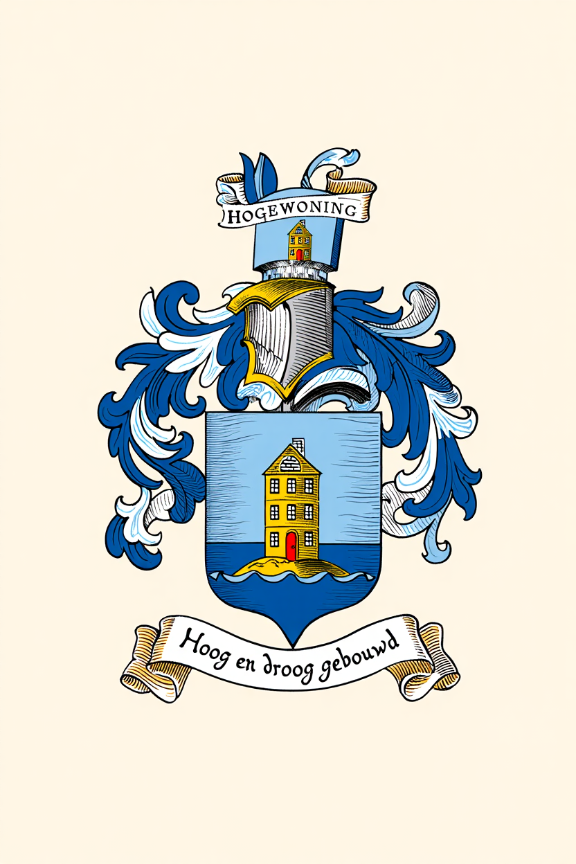 Familiewapen van de achternaam HOGEWONING