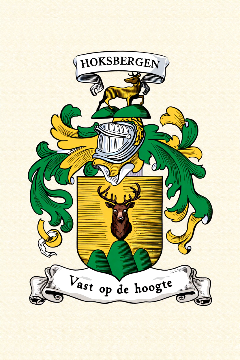 Familiewapen van de achternaam HOKSBERGEN