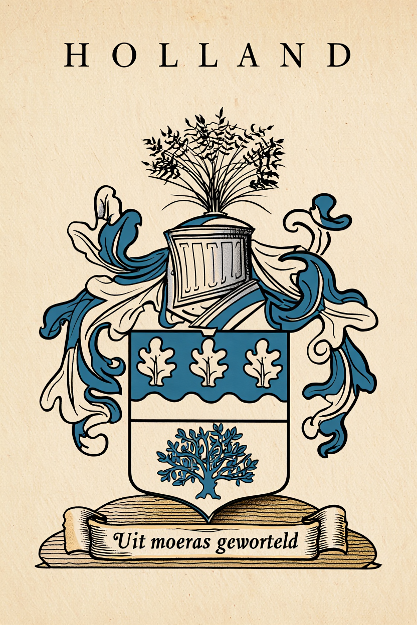 Familiewapen van de achternaam HOLLAND