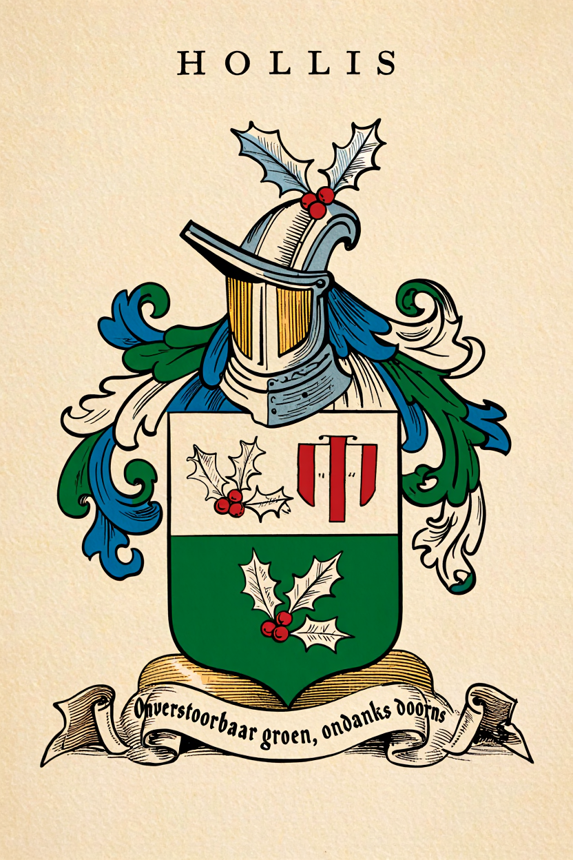 Familiewapen van de achternaam HOLLIS