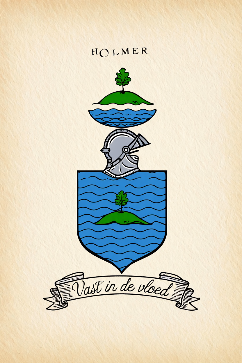 Familiewapen van de achternaam HOLMER