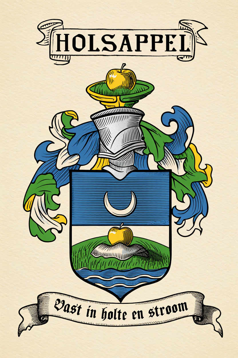 Familiewapen van de achternaam HOLSAPPEL