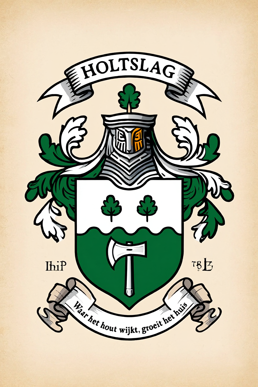 Familiewapen van de achternaam HOLTSLAG