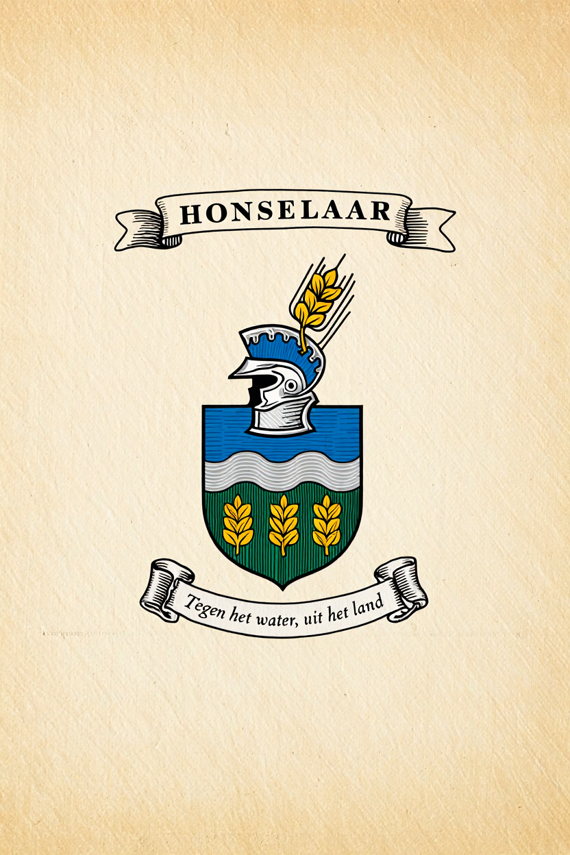 Familiewapen van de achternaam HONSELAAR