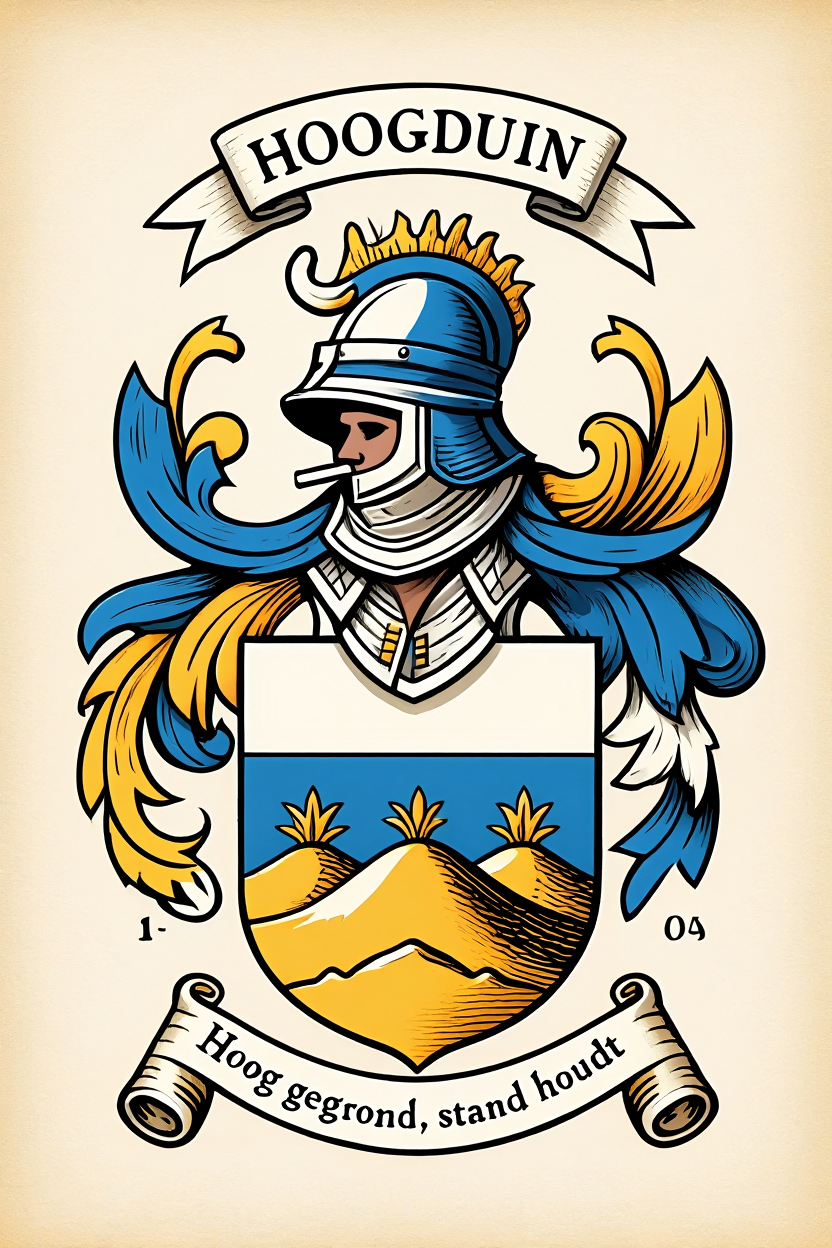 Familiewapen van de achternaam HOOGDUIN